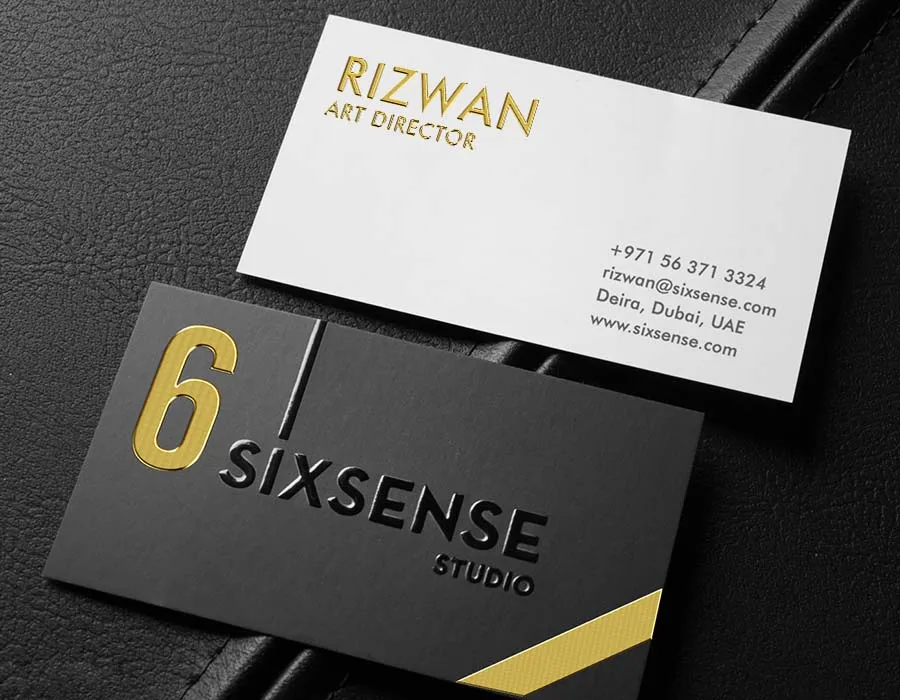 royal business card printing dubai
