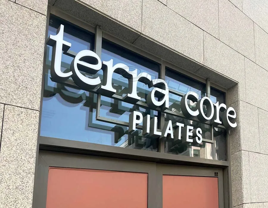 custom aluminum frontlit sign board mombasa